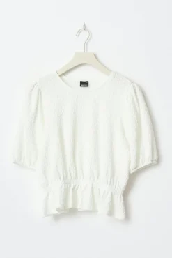 Puff sleeve top