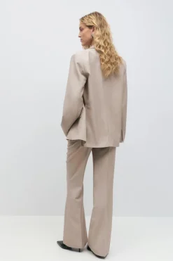 Relaxed bootcut trousers
