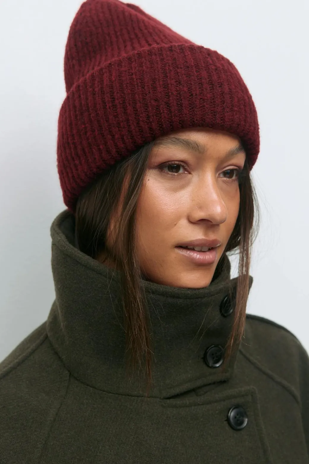 Rib beanie