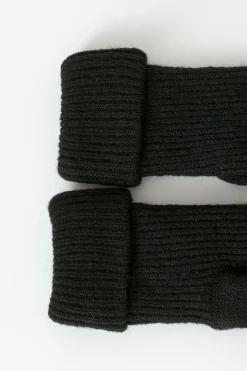 Rib mittens
