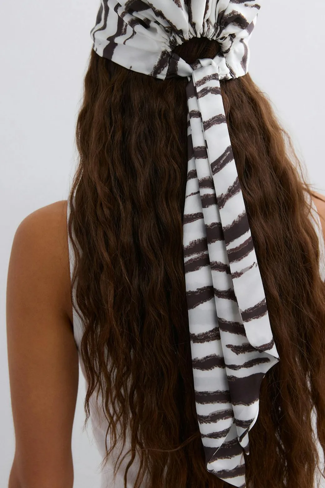 Satin head scarf