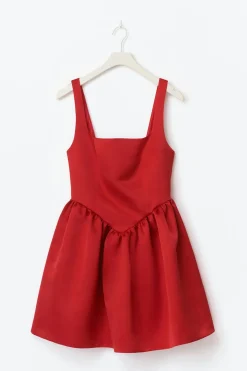 Satin mini dress