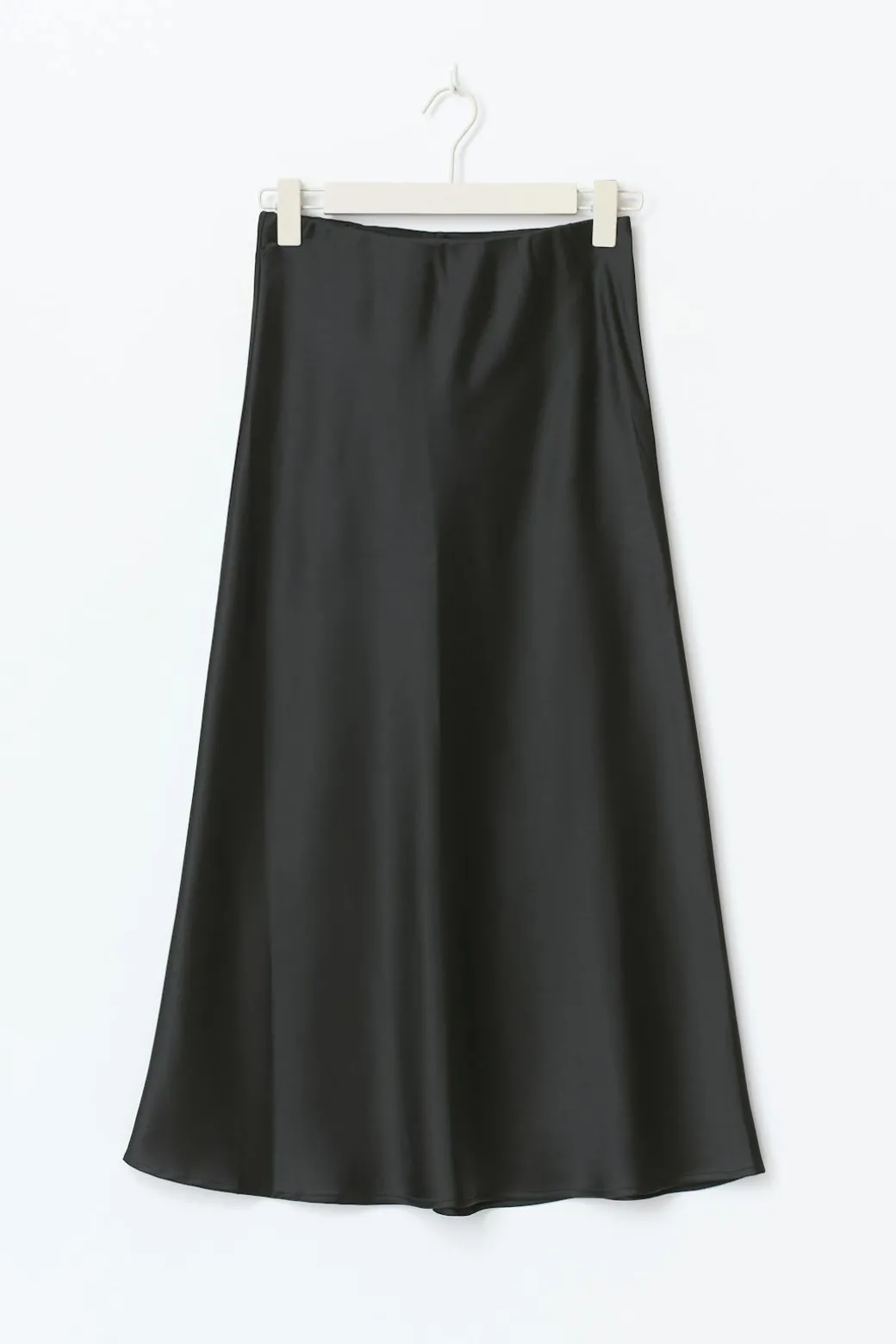 Satin skirt