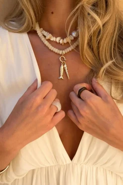 Sea charm necklace