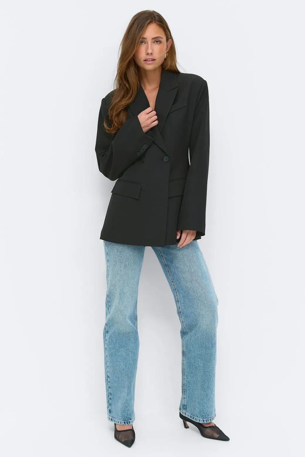 Shaped blazer