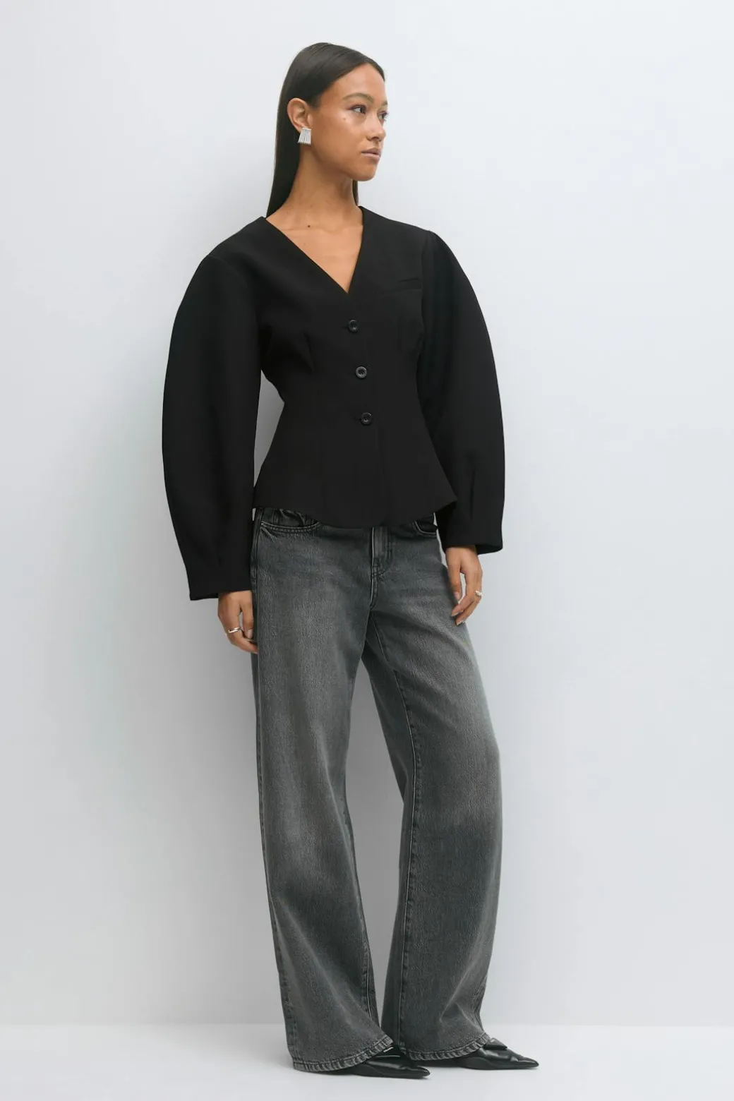 Shaped blazer