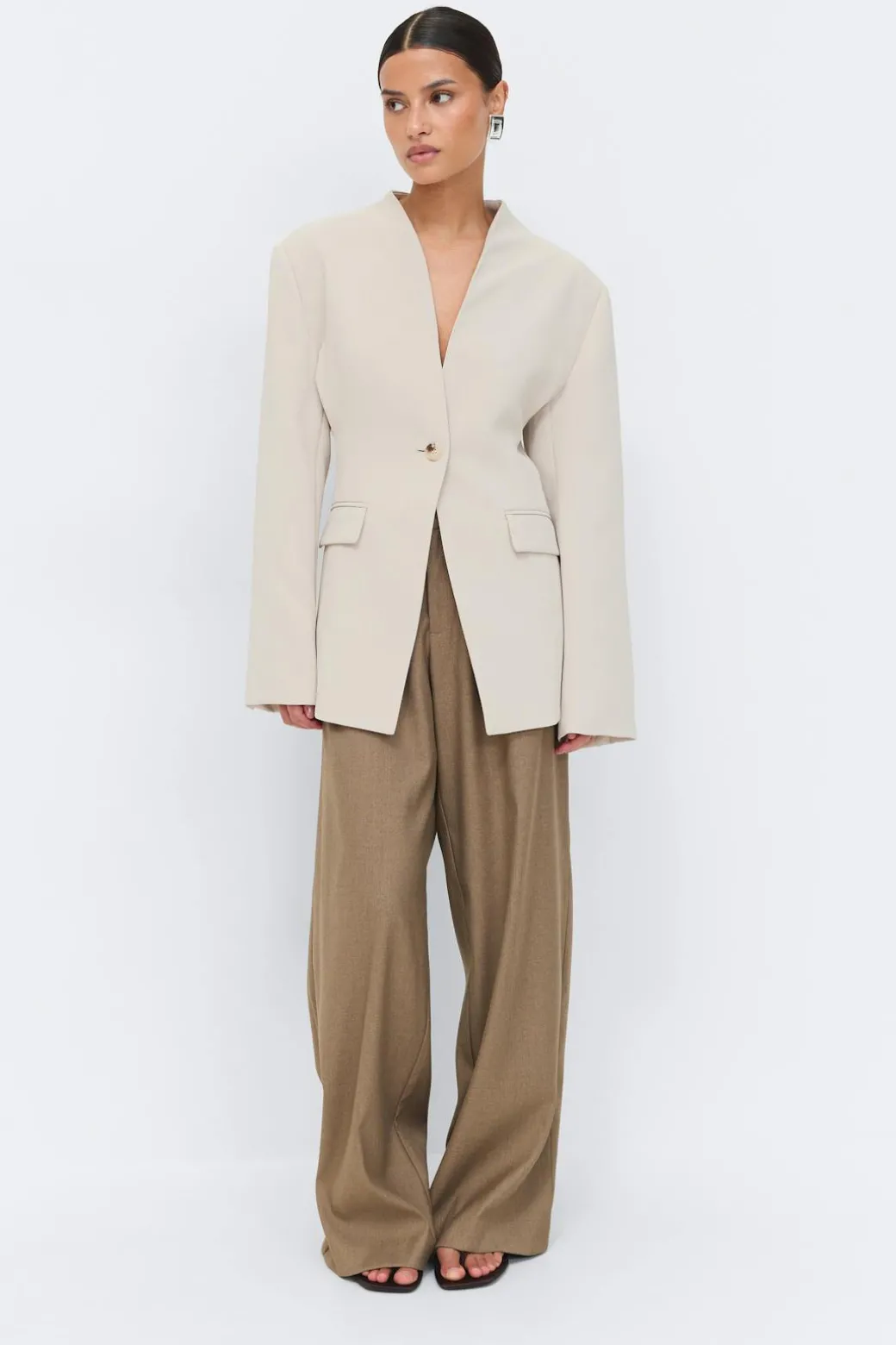 Shaped blazer