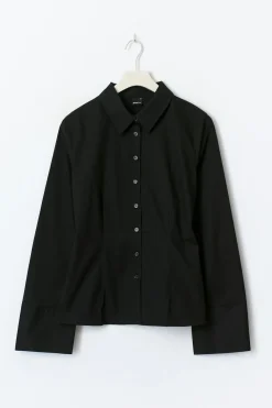 Shaped tie blouse