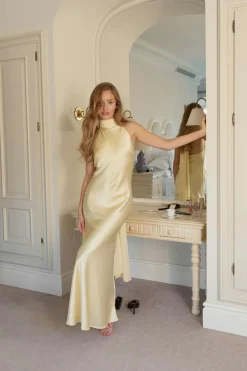 Shawl maxi dress