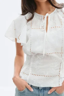 Sheer blouse