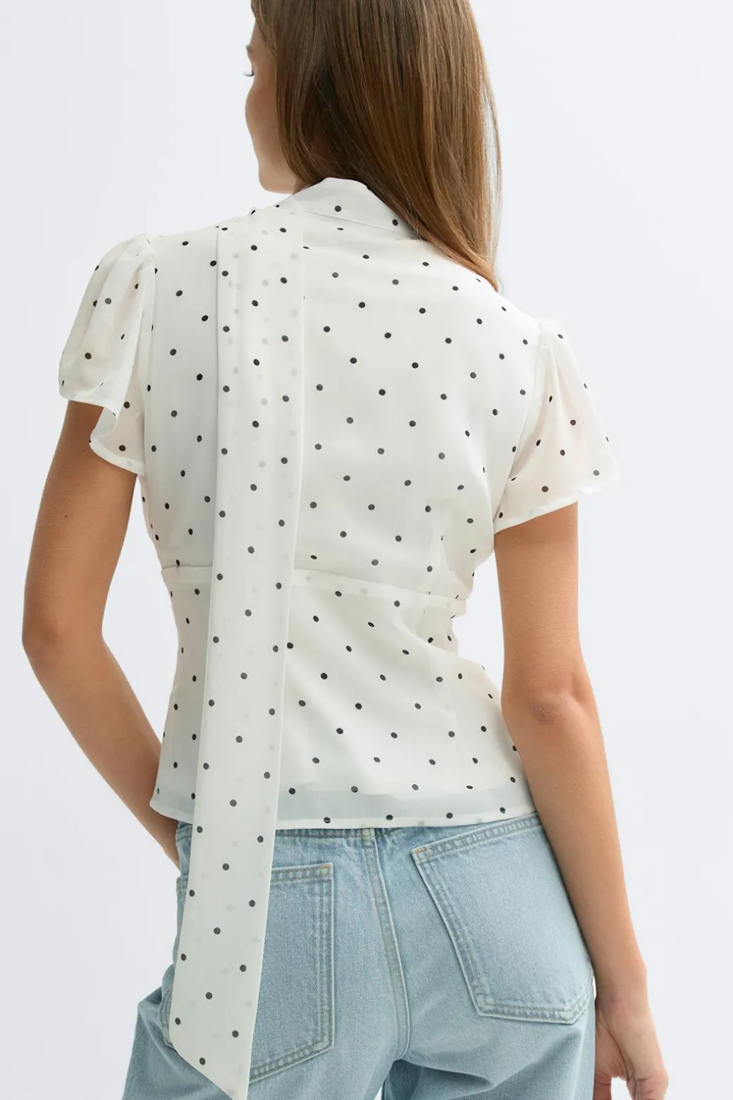 Sheer blouse