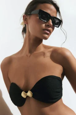 Shell bikini bandeau