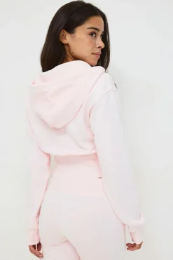 Slim fit zip hoodie