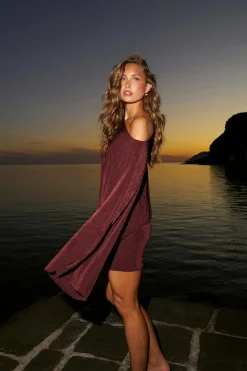 Slouchy mini dress