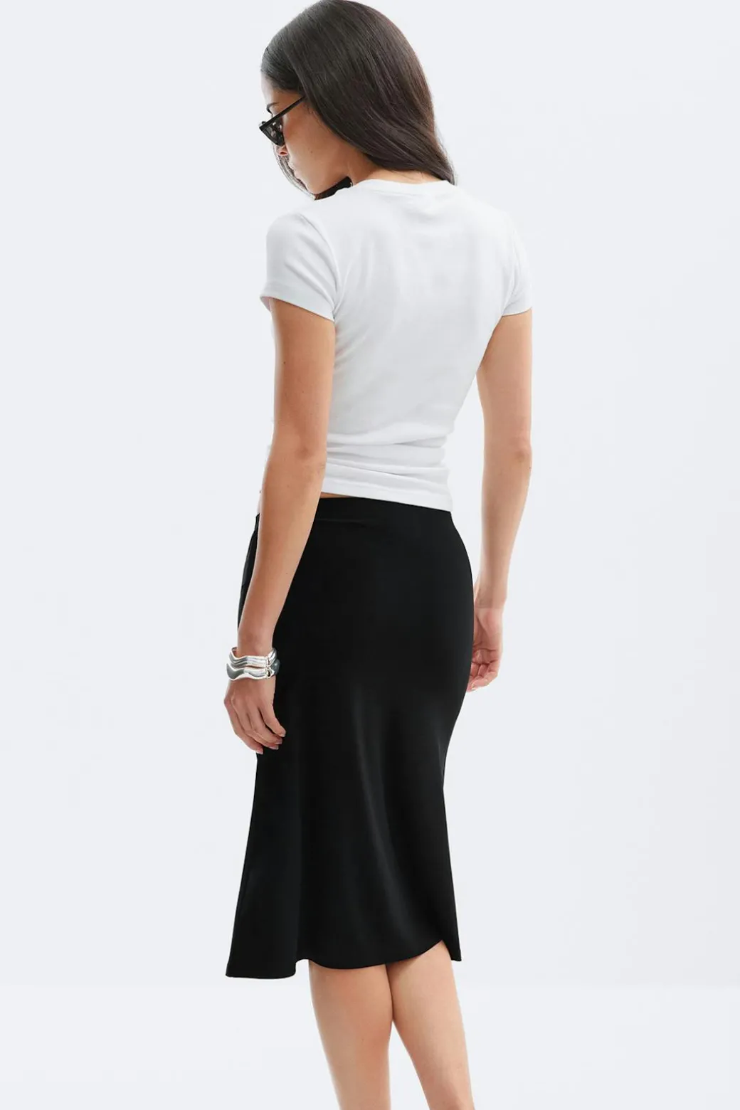 90s midi skirt