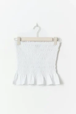 Smock tube top