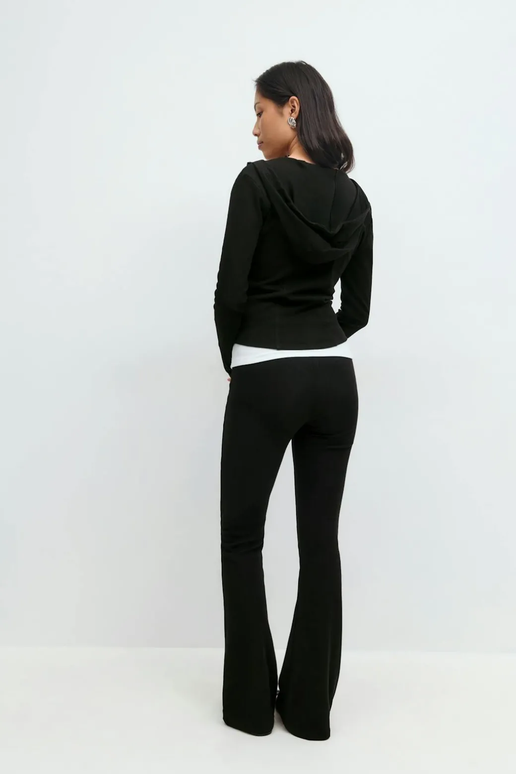 Soft flare trousers