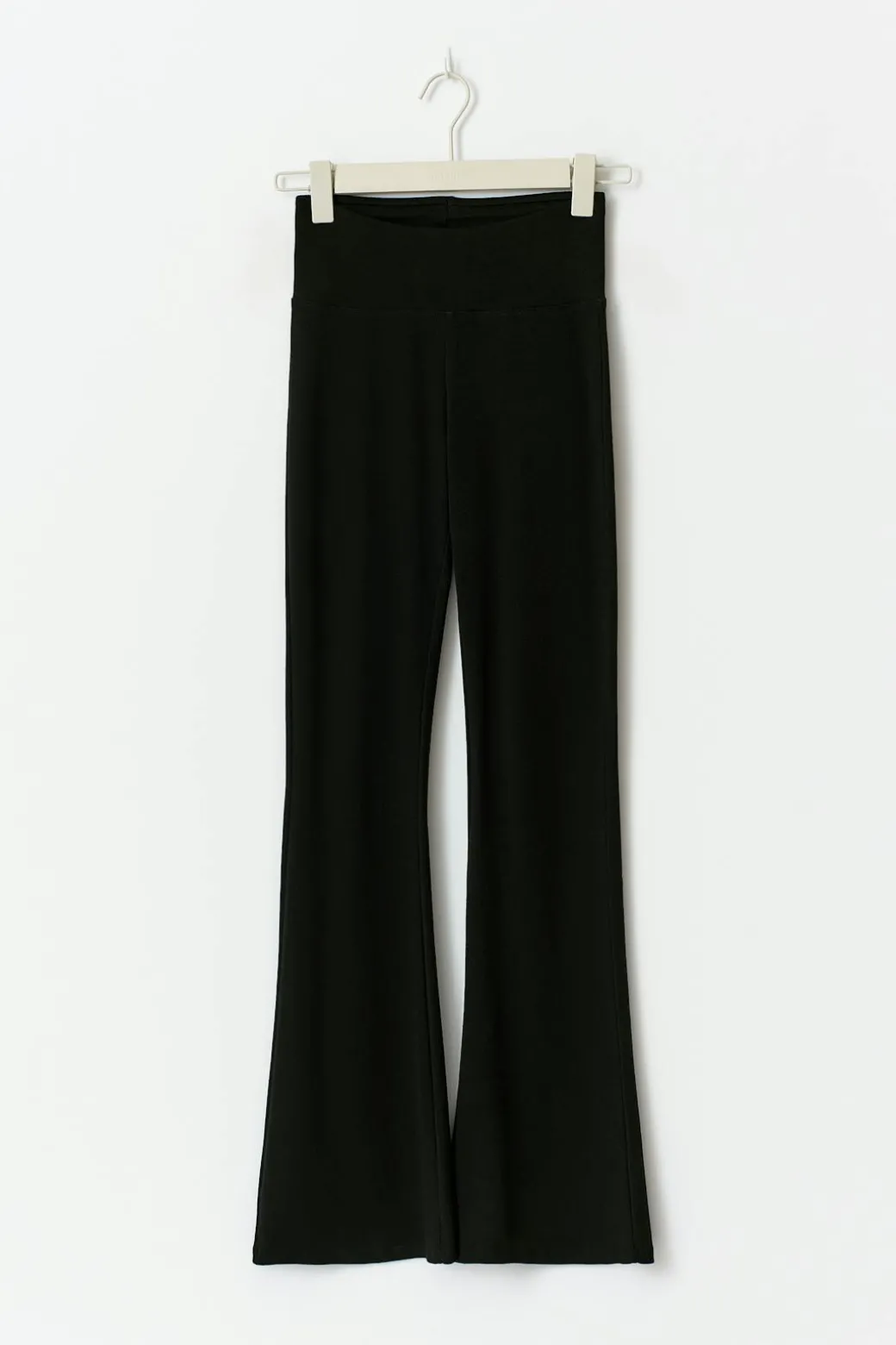 Soft flare trousers