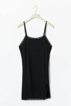 Soft lace loungewear dress