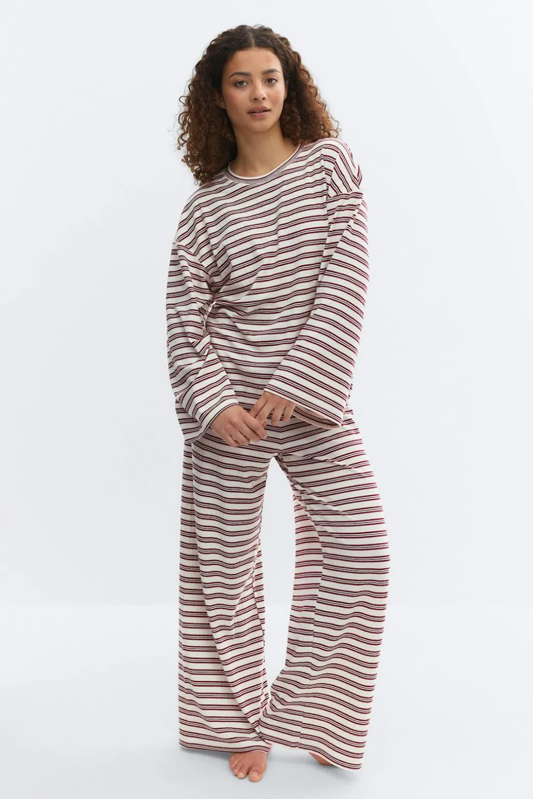 Soft loungewear longsleeve top