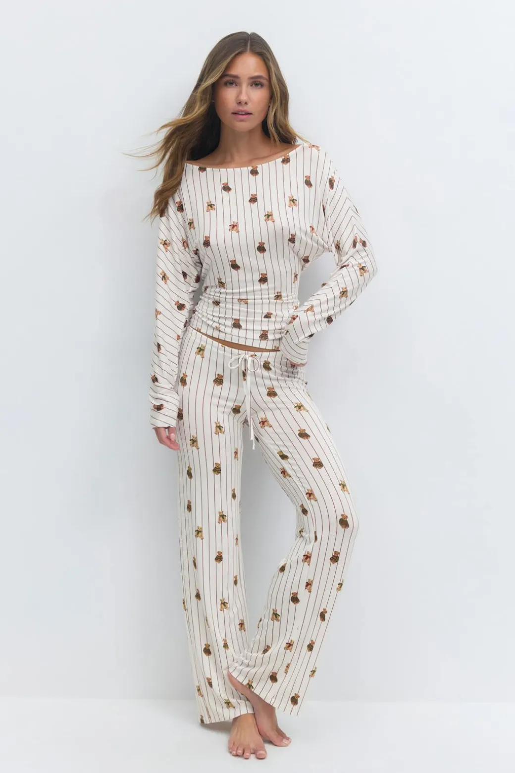 Soft slouchy loungewear top
