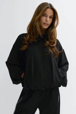 Soft sporty zip jacket