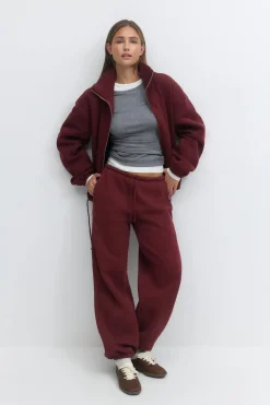 Soft sport zip sweater