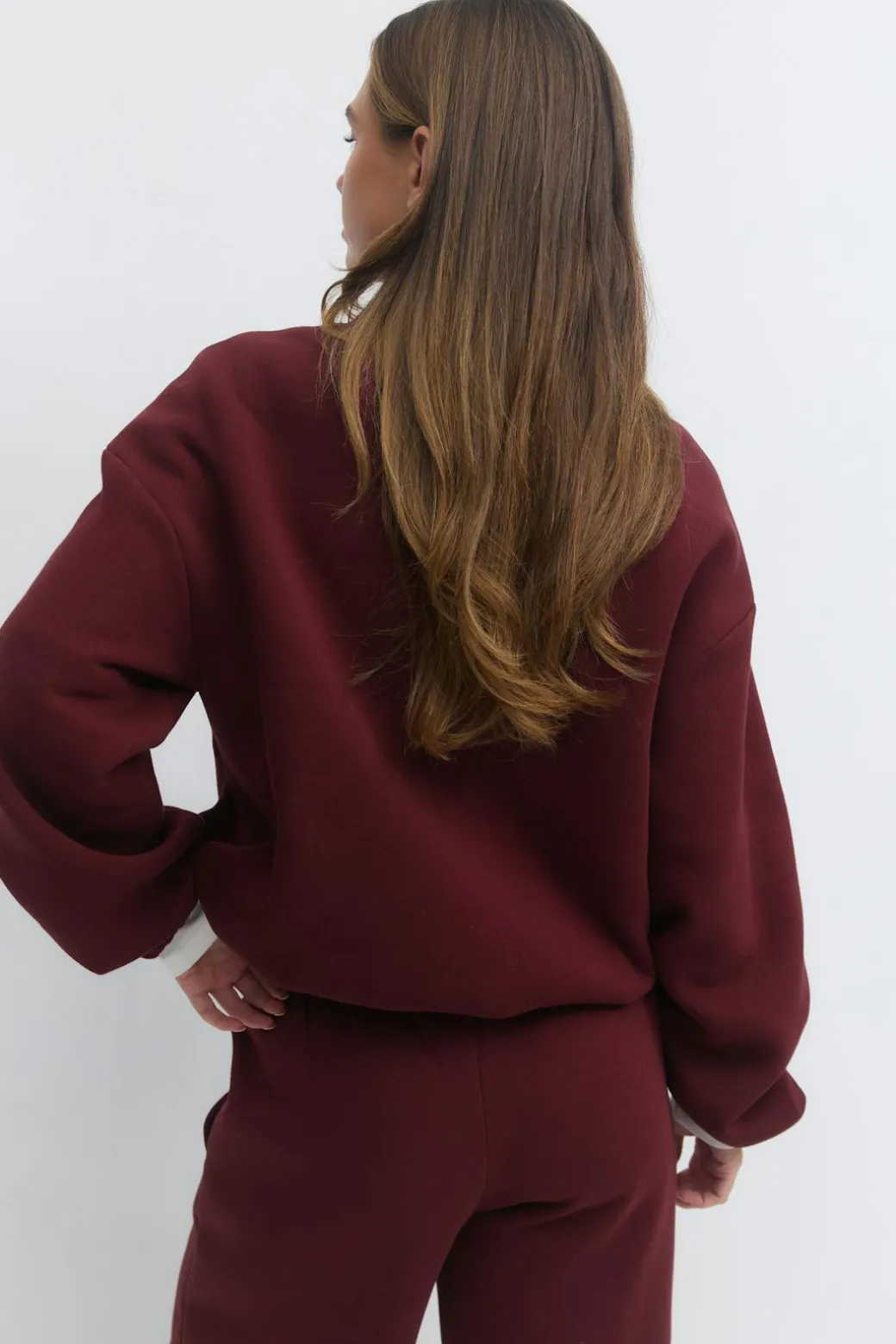 Soft sport zip sweater