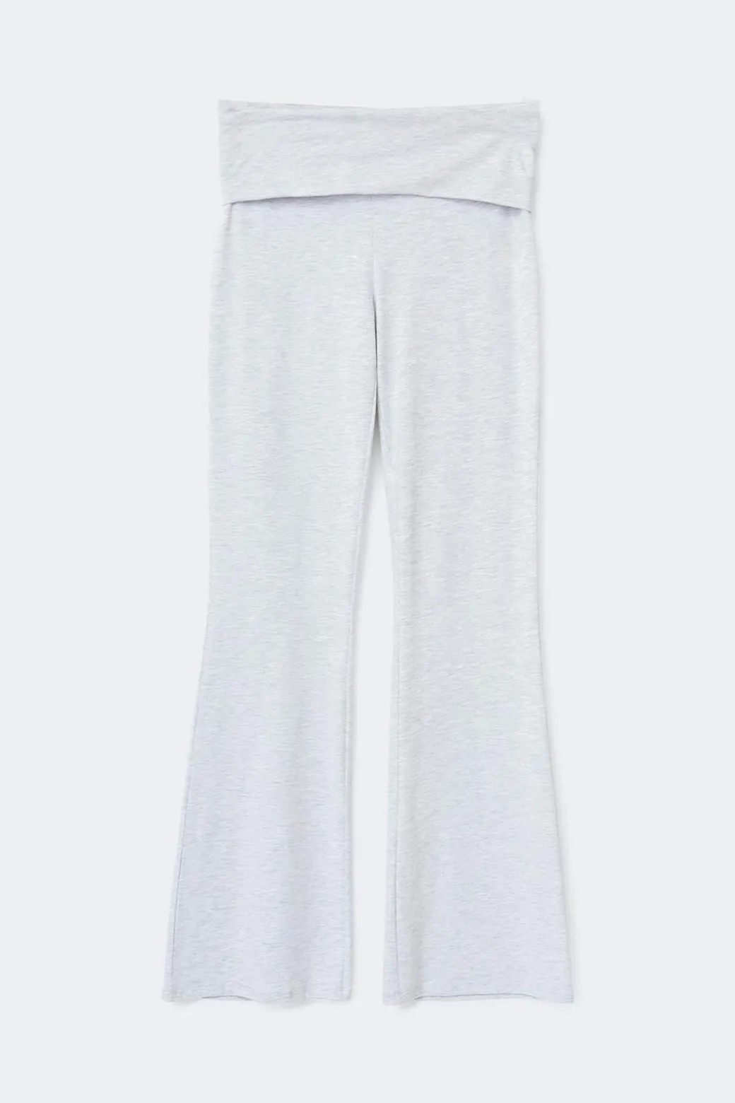 Soft touch folded trouser