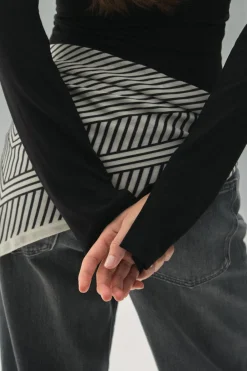 Soft touch jersey top