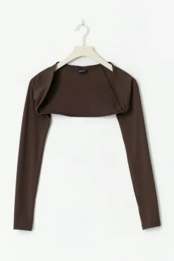 Soft yoga bolero