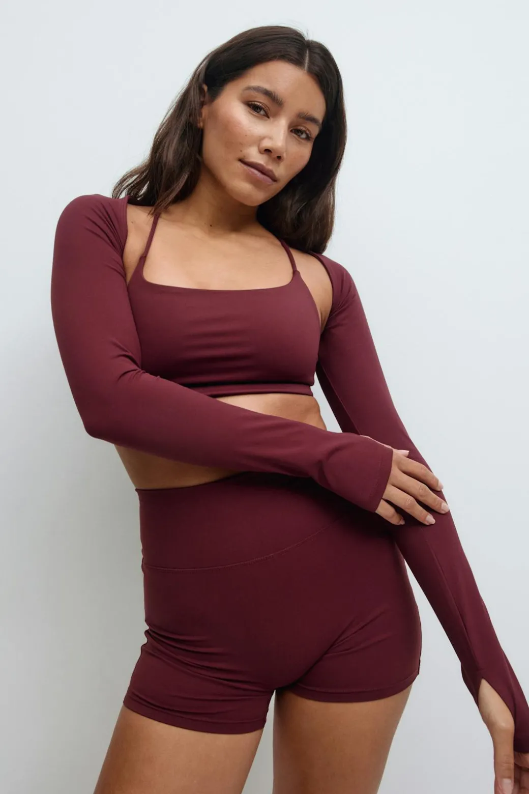 Soft yoga bolero