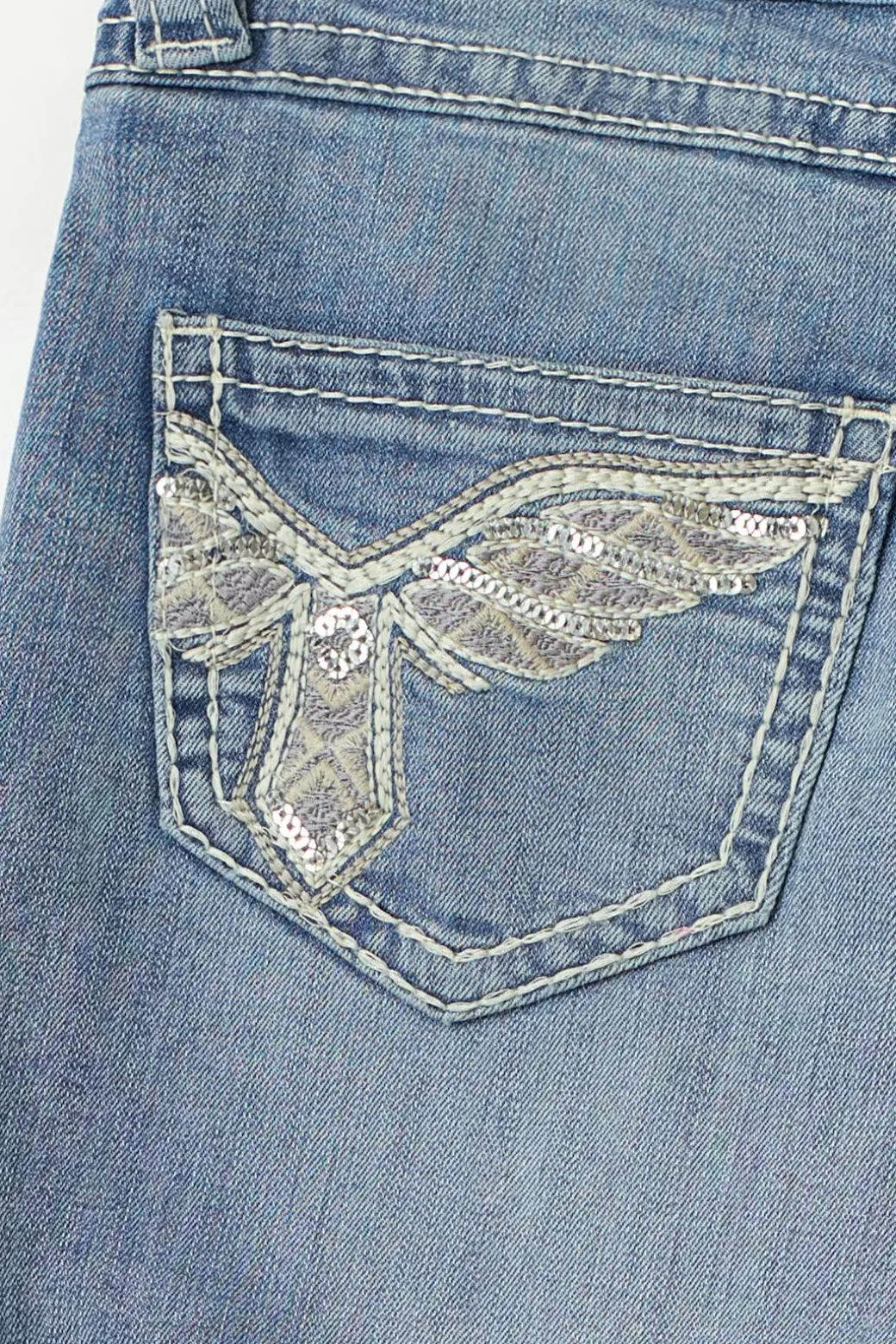 14+ sparkle flare jeans tall