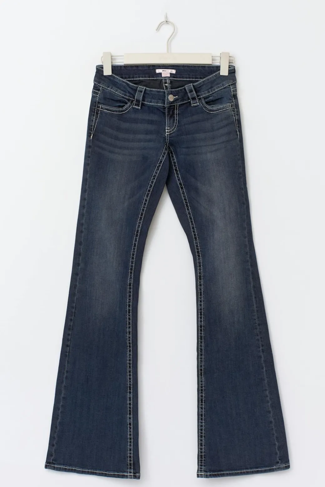 14+ sparkle low flare jeans