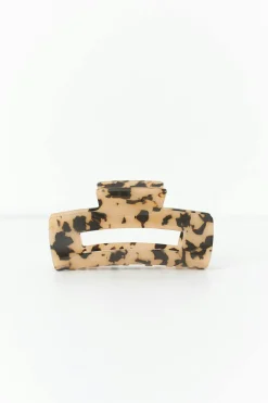 Square hair clip