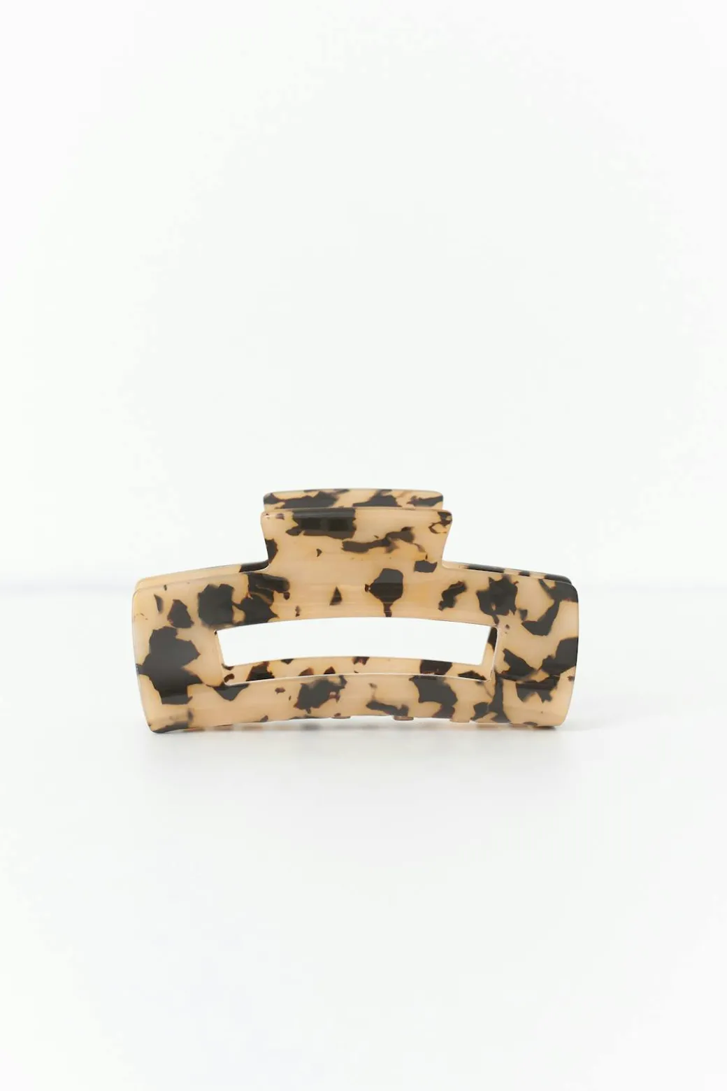 Square hair clip