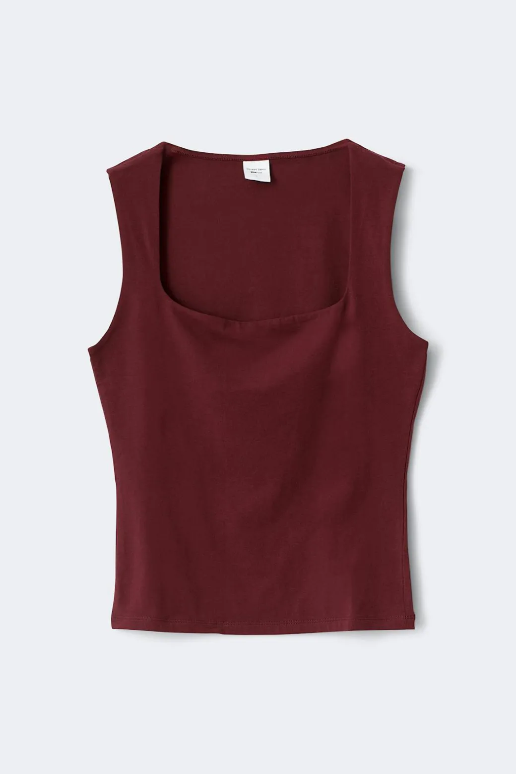 Square neck tank top