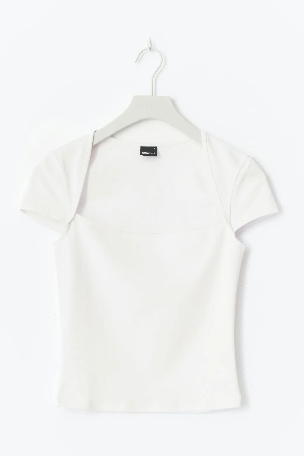 Square neck top