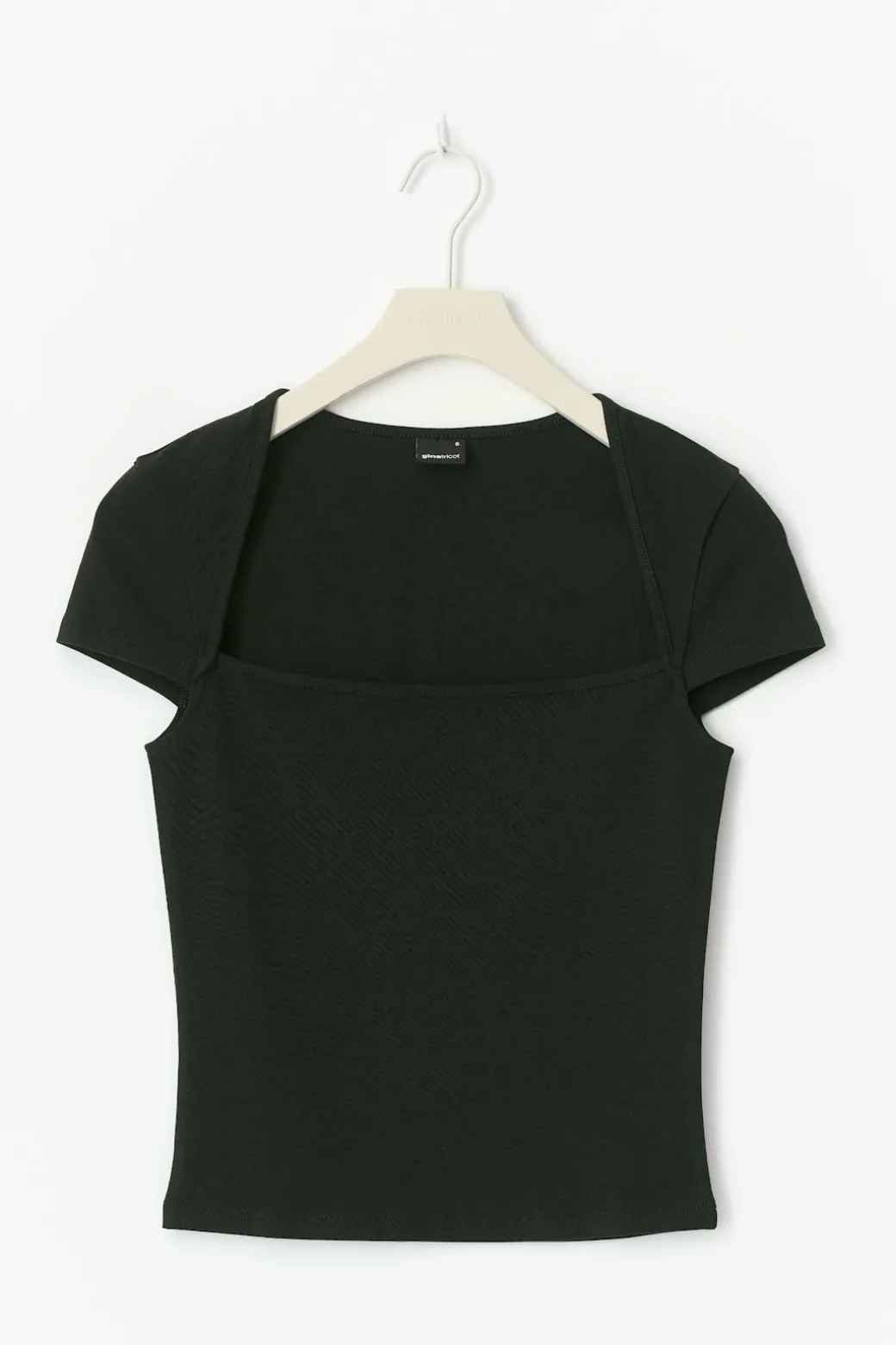 Square neck top