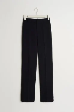 straight tall trousers