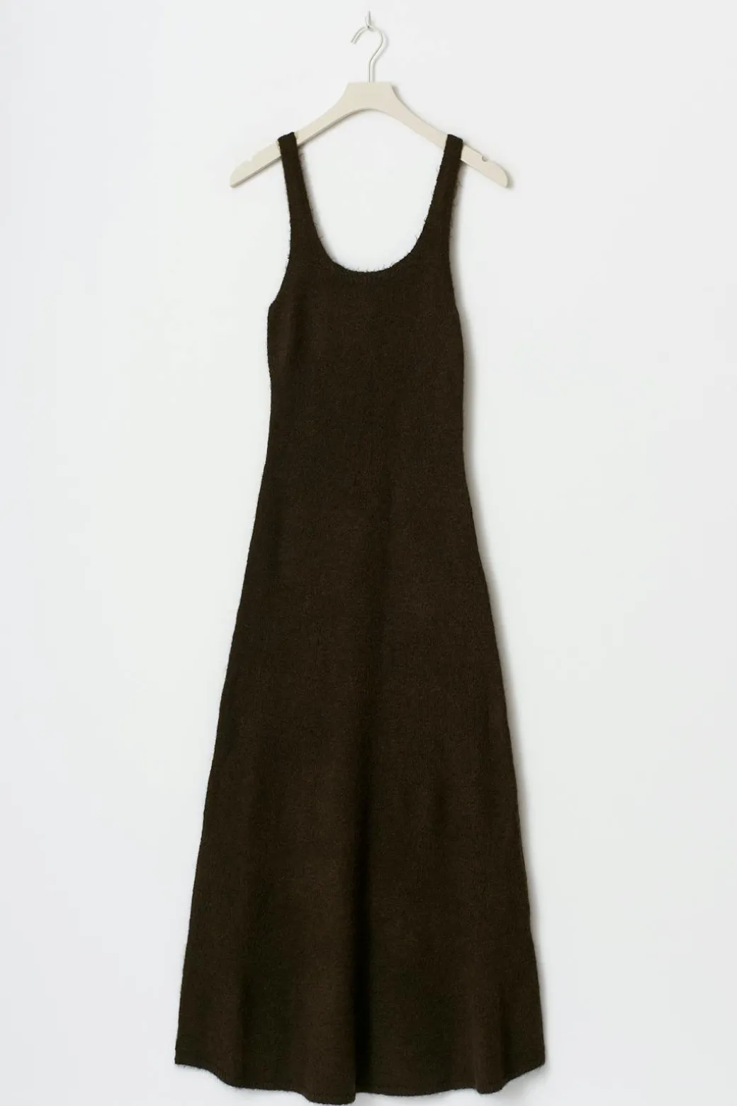 Strap knitted dress