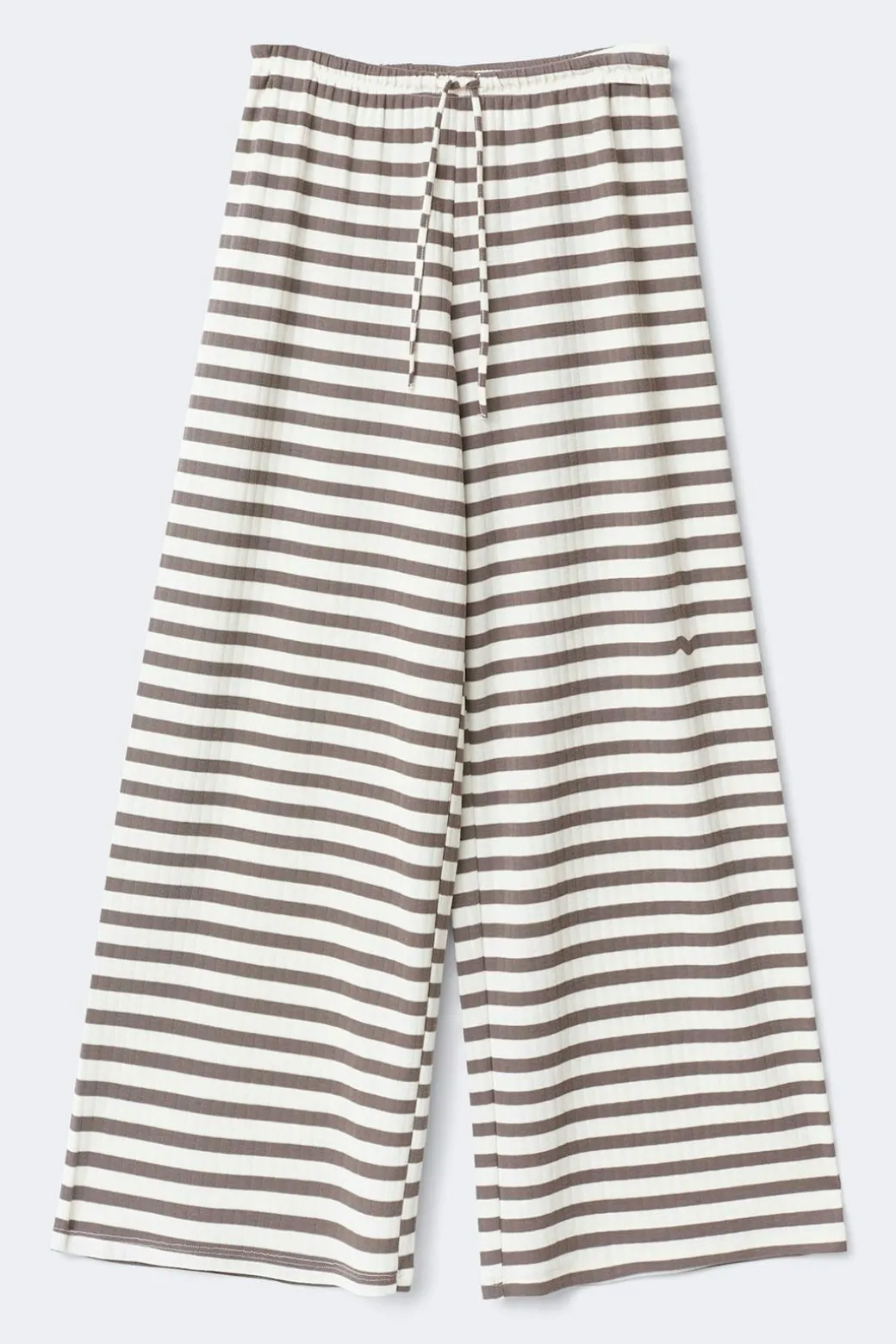 Striped soft trousers