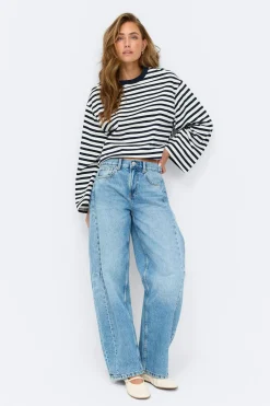 Stripe long sleeve tee