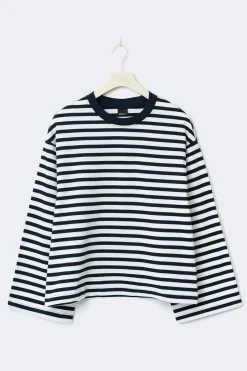 Stripe long sleeve tee