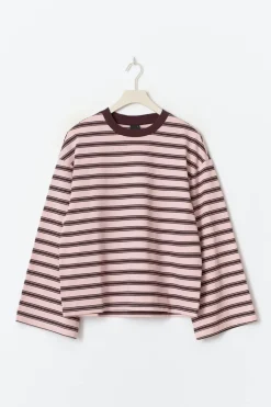 Stripe long sleeve tee