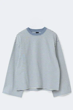 Stripe long sleeve tee