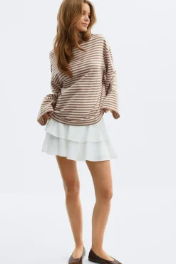 Stripe long sleeve tee