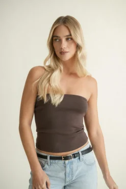 Super stretch tube top