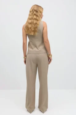 Tailored wide trousers