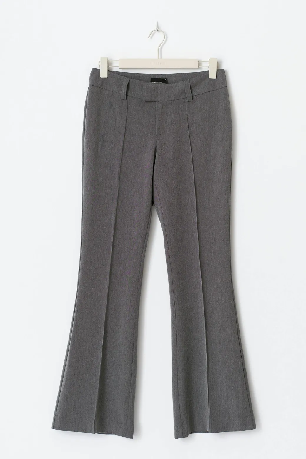 Tall low bootcut trousers
